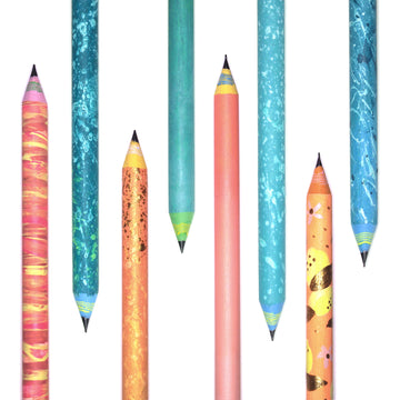 Hand-Painted Pencil Bundle