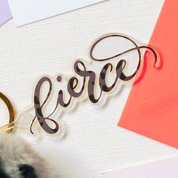 Fierce Acrylic Keychain