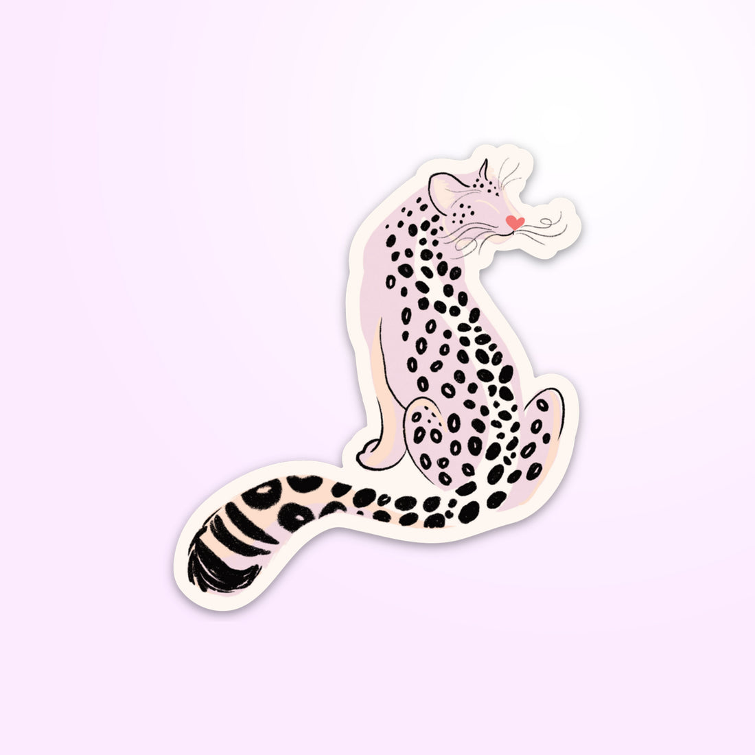 Snow Leopard Sticker