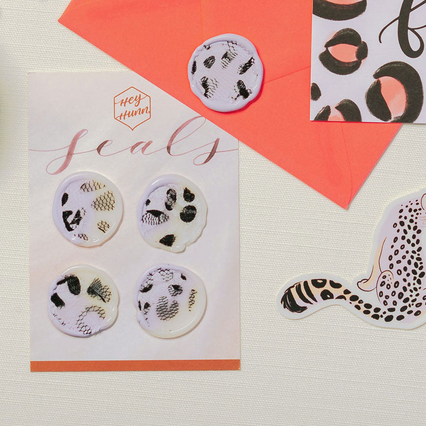 Snow Leopard - Wax Seal Set