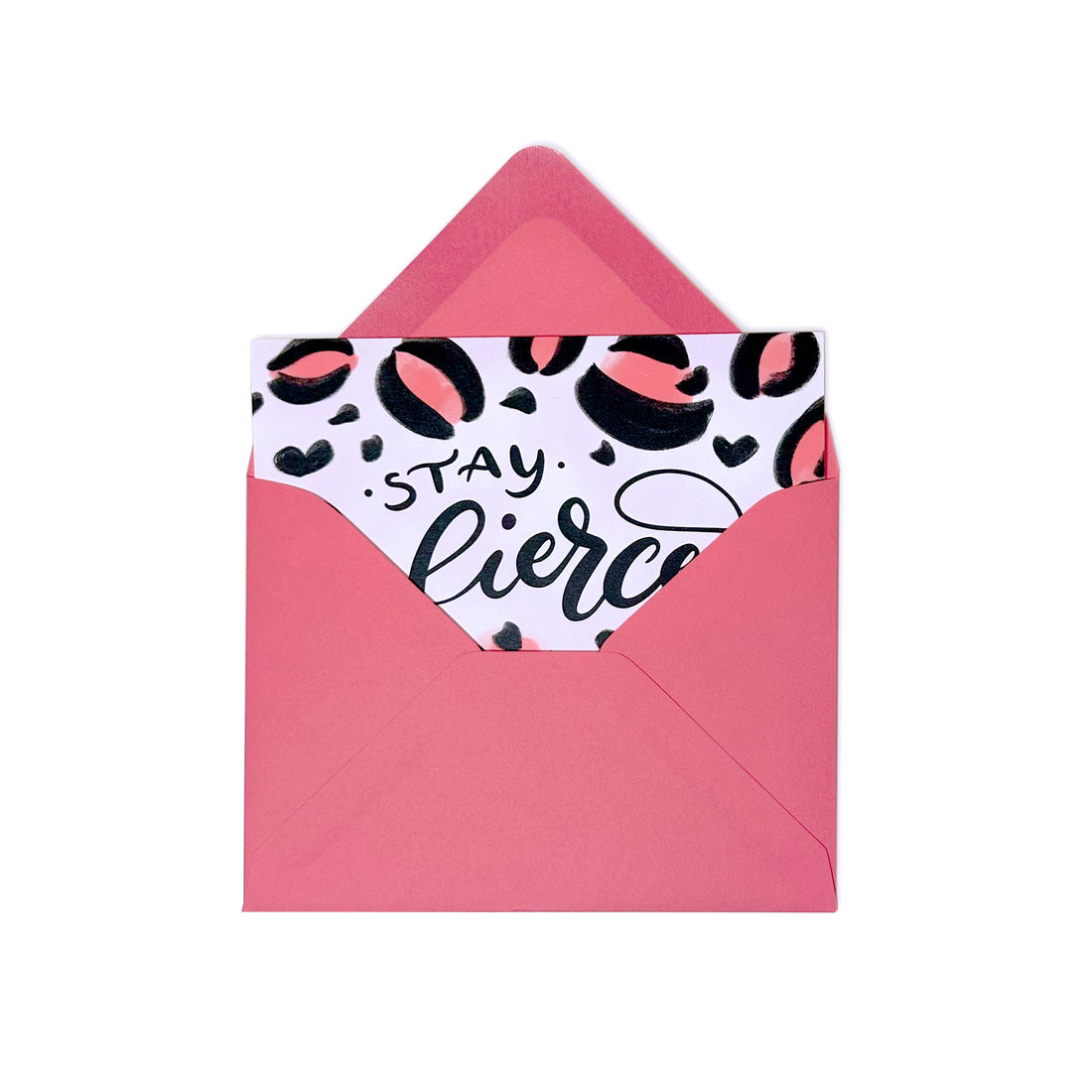Stay Fierce Folded Card
