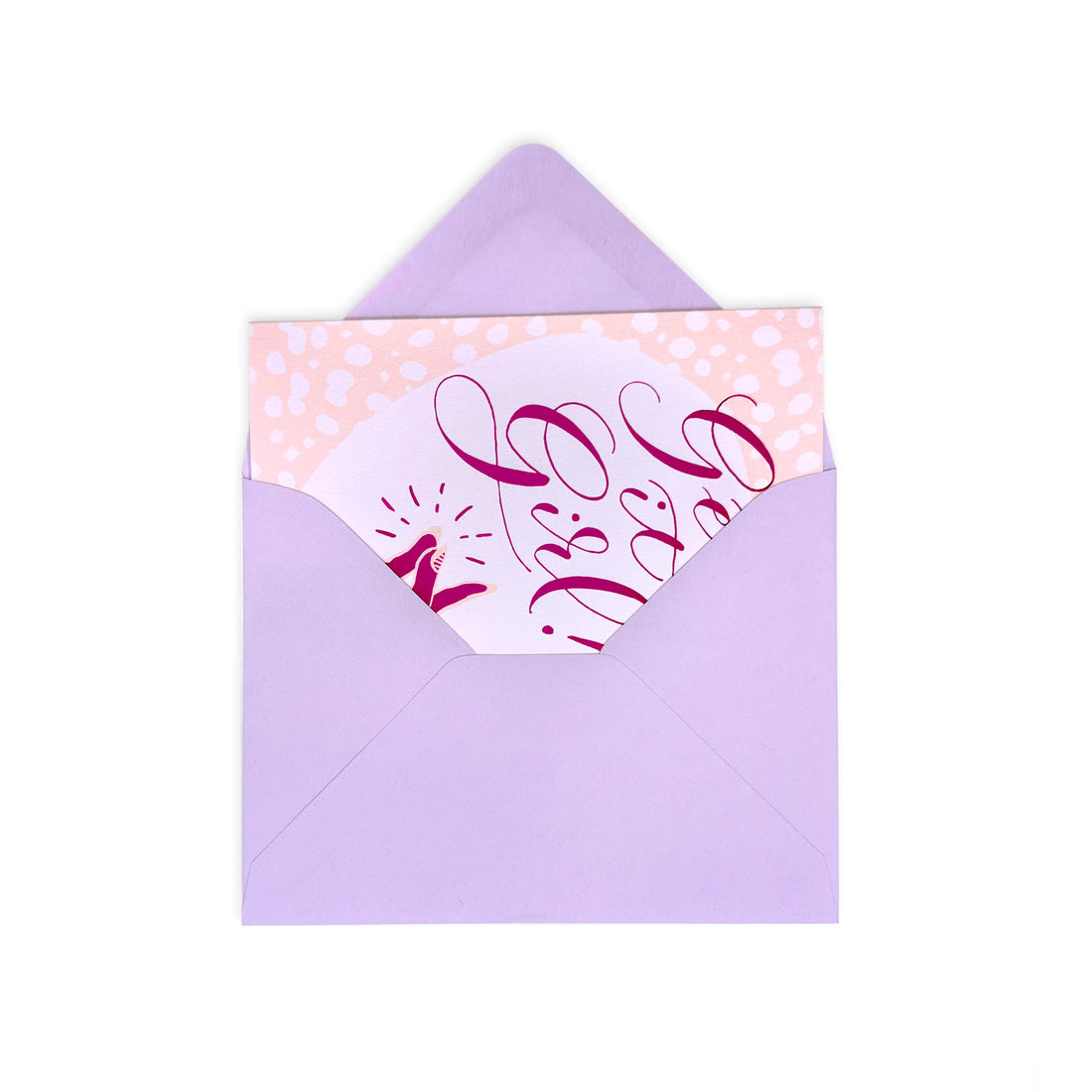 Get It Girl Folded Card