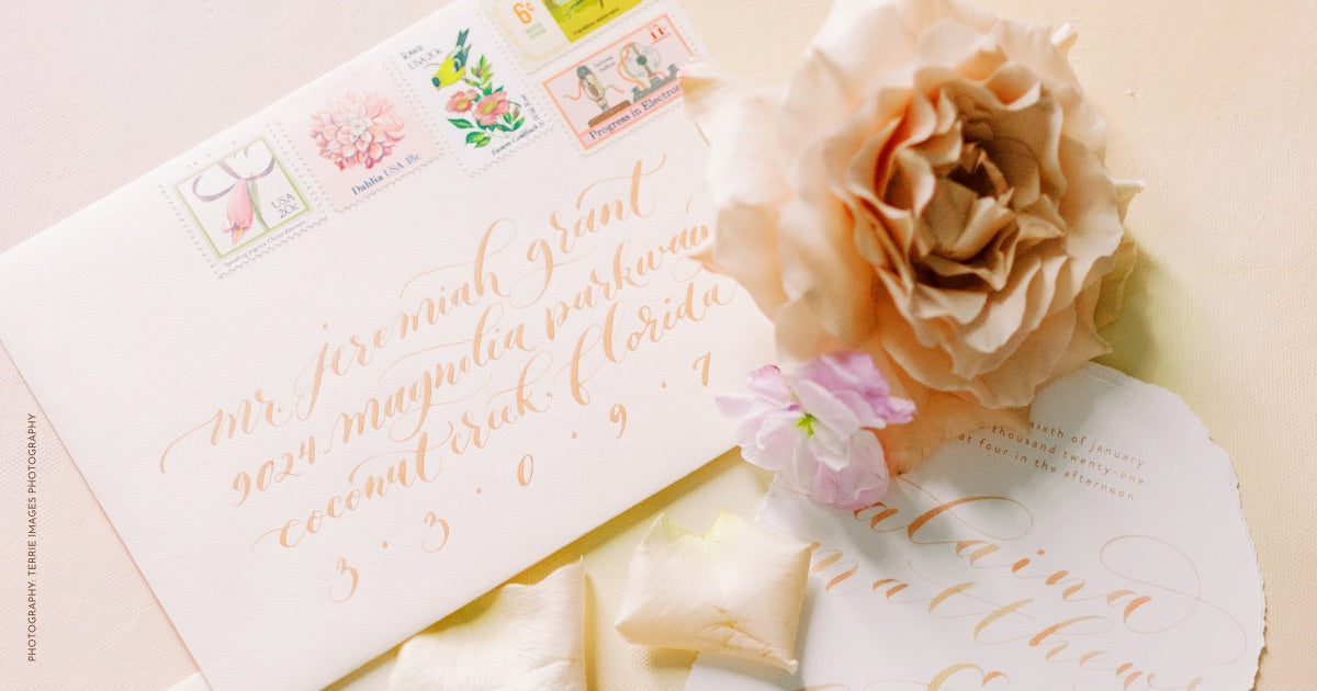 Your Guide to Envelope Addressing for Wedding Invitations